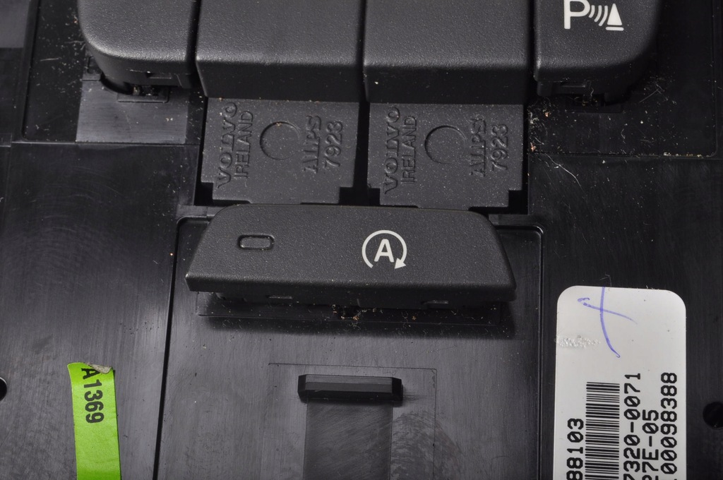 фото №11, Volvo v40 ii панель перемикач кондиціонера 31288103