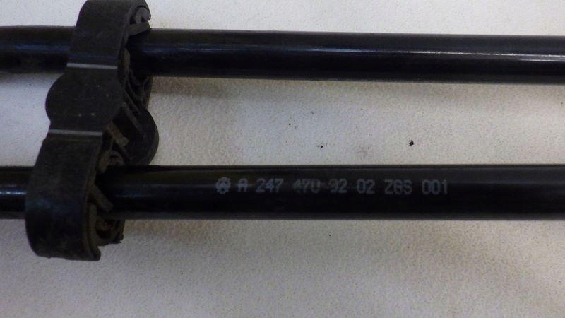 Шланг пального mercedes w177 1.5 cdi a6080701400 a2474709202 a2474709302 Оригінал