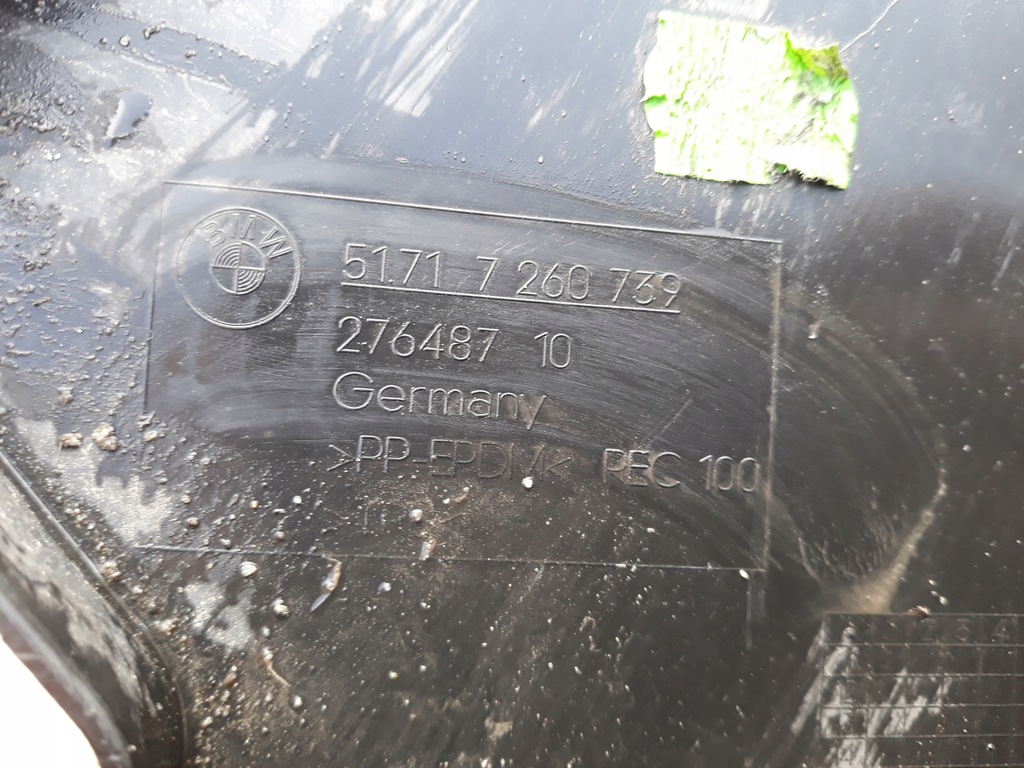 фото №4, Подкрылок левая bmw 3 f30