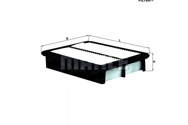 фото №1, Knecht фильтр воздуха hyundai h-1 cargo h-1 trave