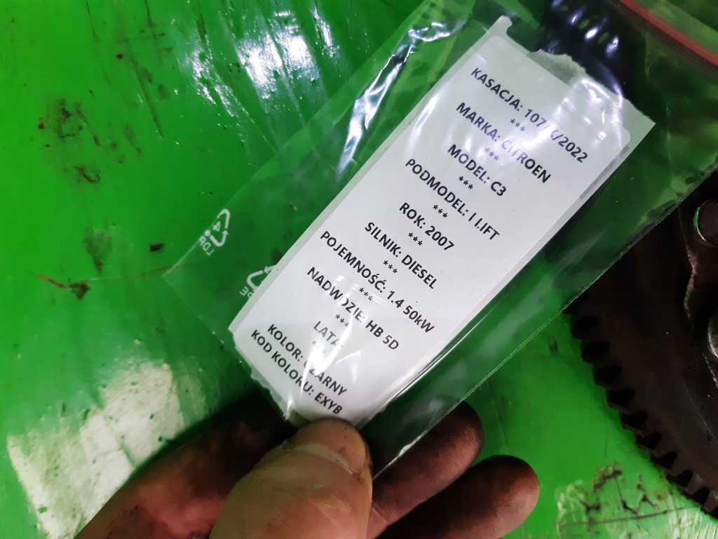 фото №4, Колесо маховик комплект citroen c3 i lift