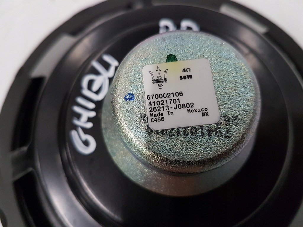 фото №7, Динамик дверь правый задняя maserati ghibli m157 13-