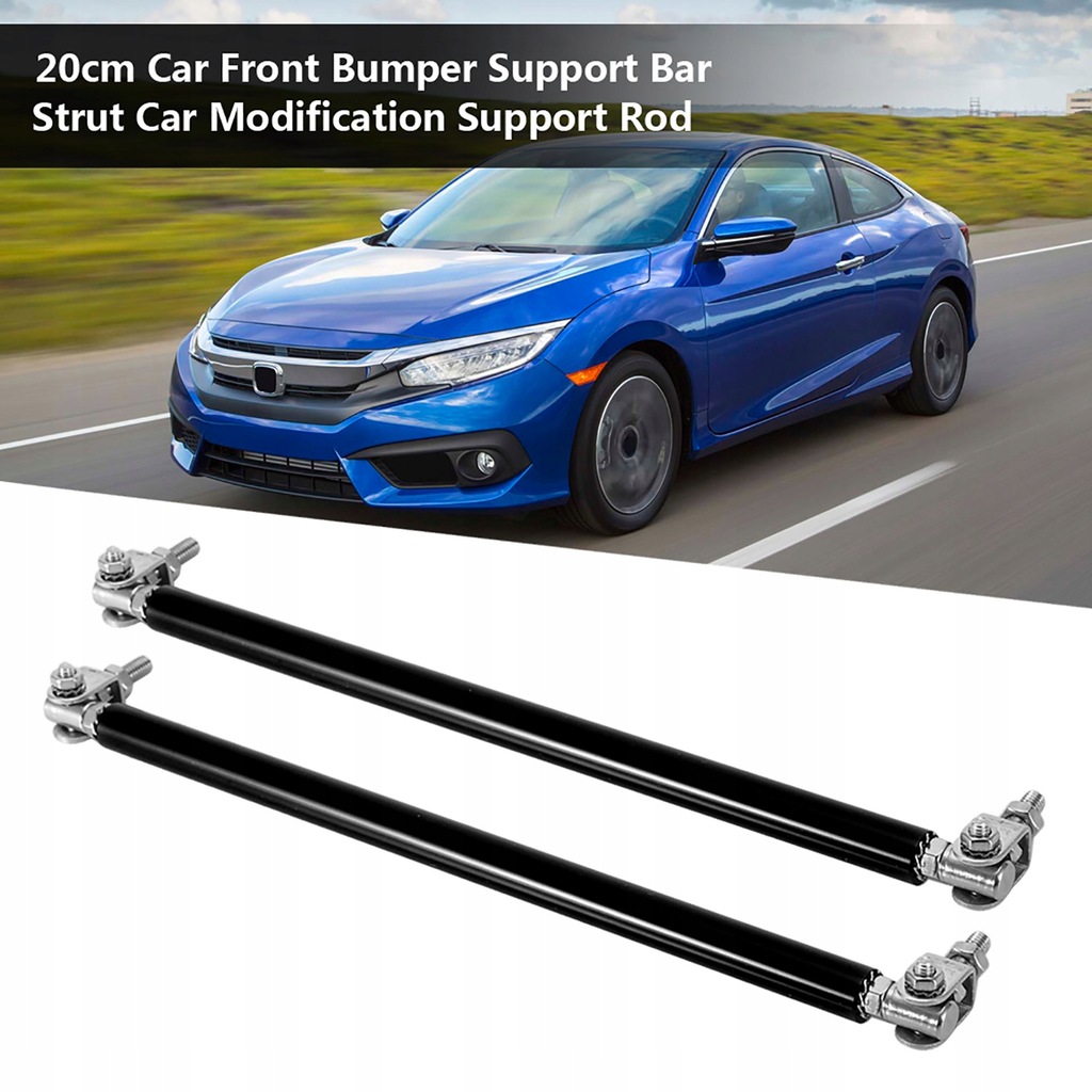 фото №9, Кронштейни бампера, дифузор, накладки, спойлер 200mm чорний