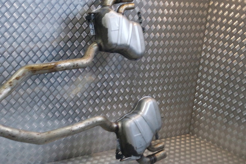 фото №6, Kompletny выхлоп гаситель труба mercedes sl amg r232 a2324904101