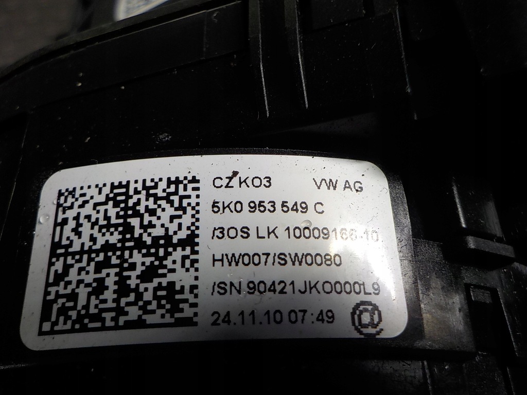 фото №10, Vw golf plus 08-14 переключатель комбинированный