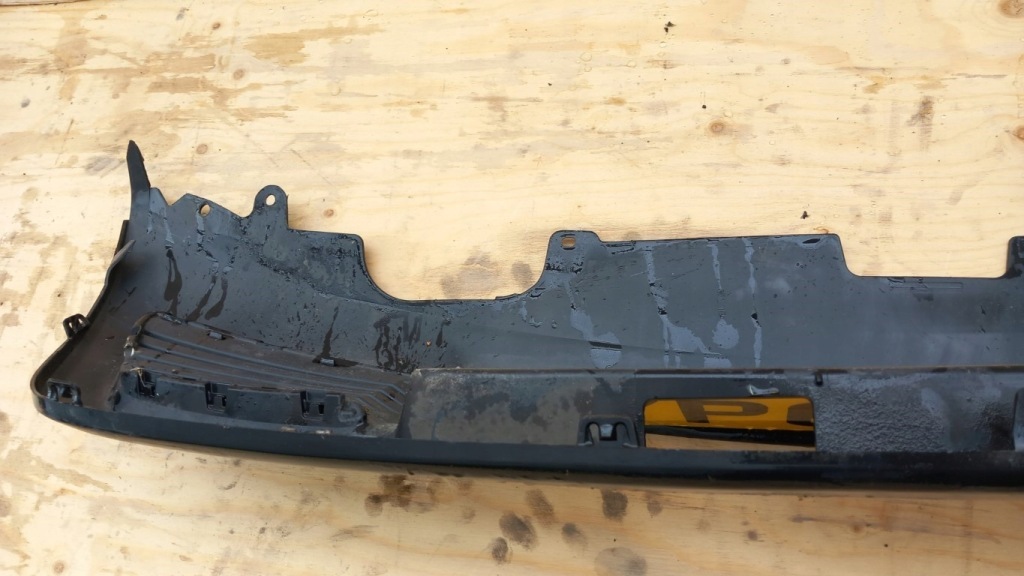 Peugeot 308 t7 рестайлинг  накладка бампера задний диффузор Цена