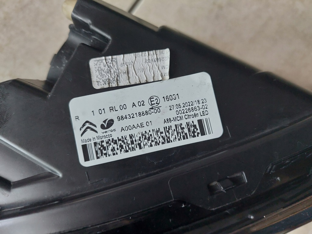 фото №9, Свет led - правое - citroen c3 aircross - lift