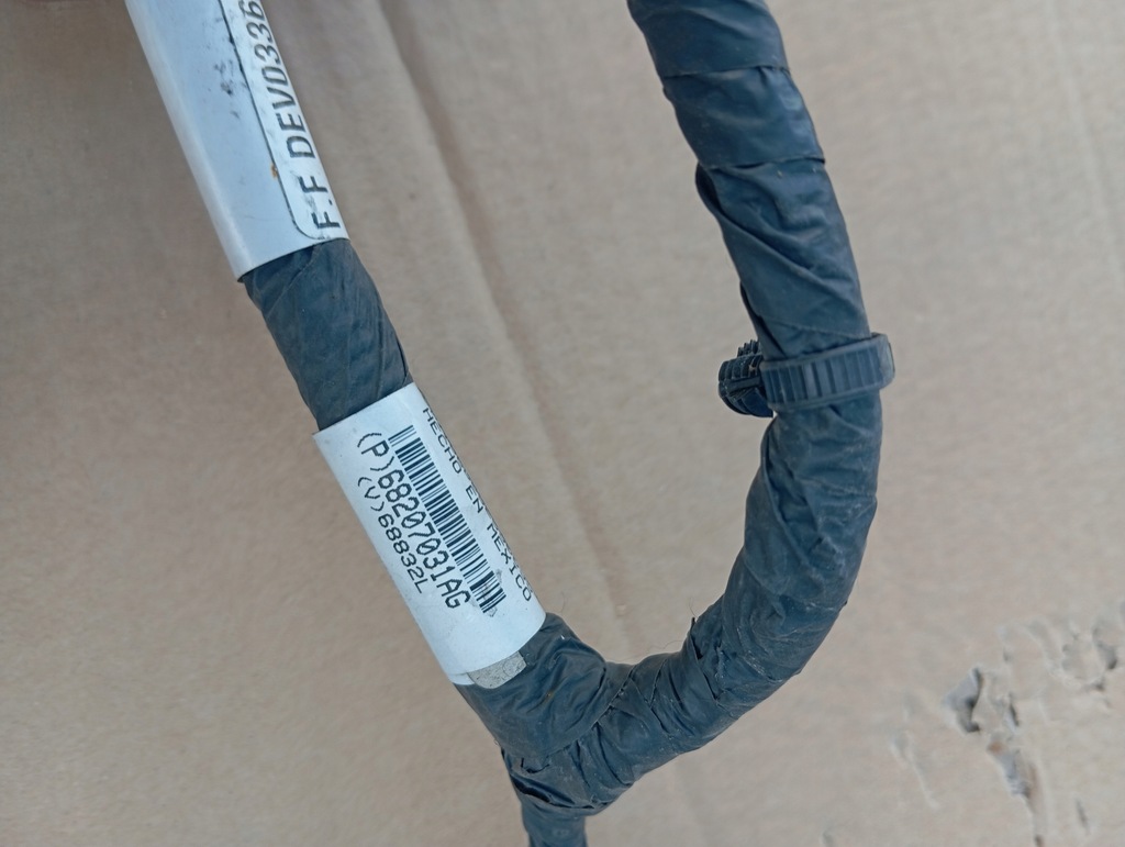 фото №12, Chrysler 200 15- абсорбер бампера передній джгут 68096064ab usa