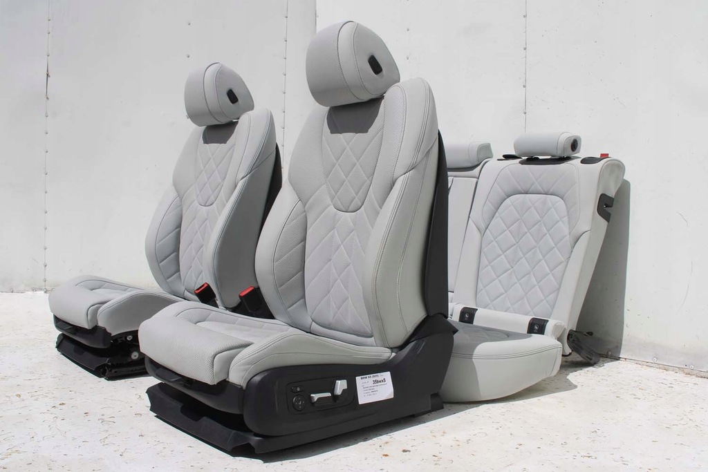 фото №13, Bmw x5 g05 сиденья комплект сидений сидений сиденья обивка + обшивки дверь