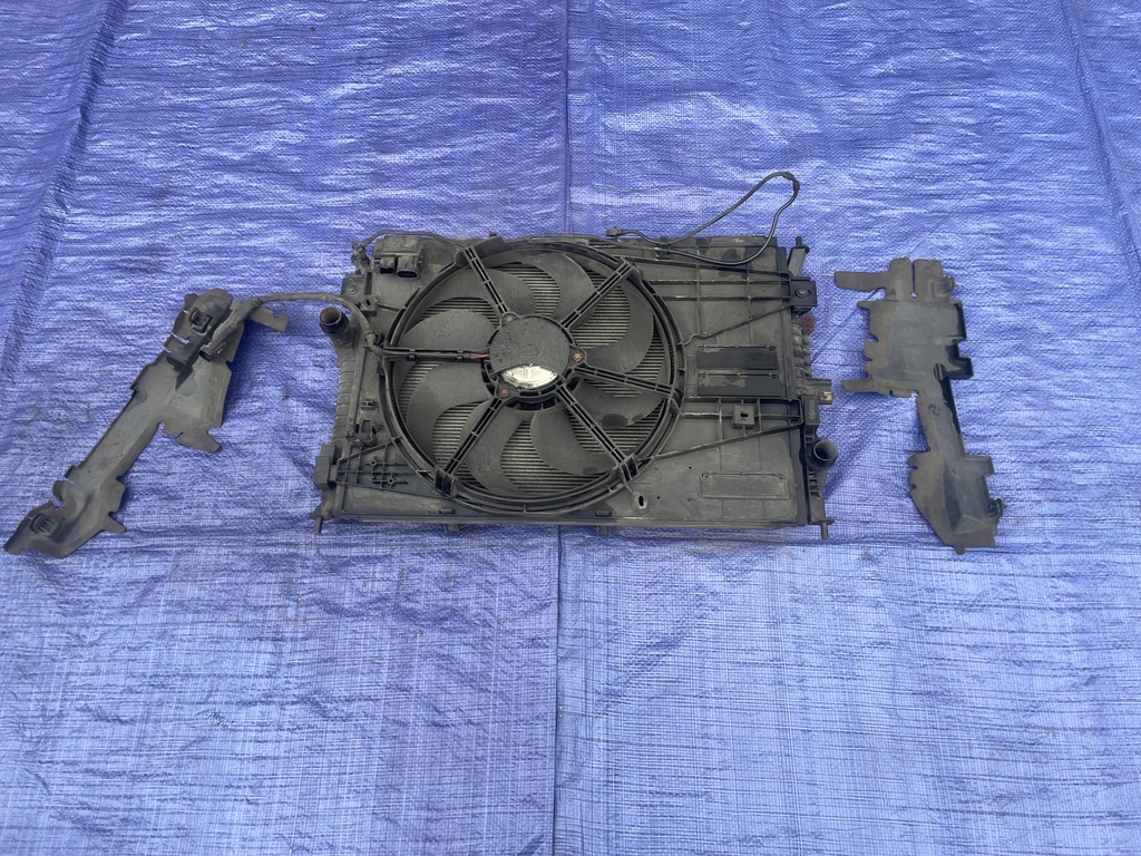 фото №4, Peugeot 308 t9 радиатор вентилятор