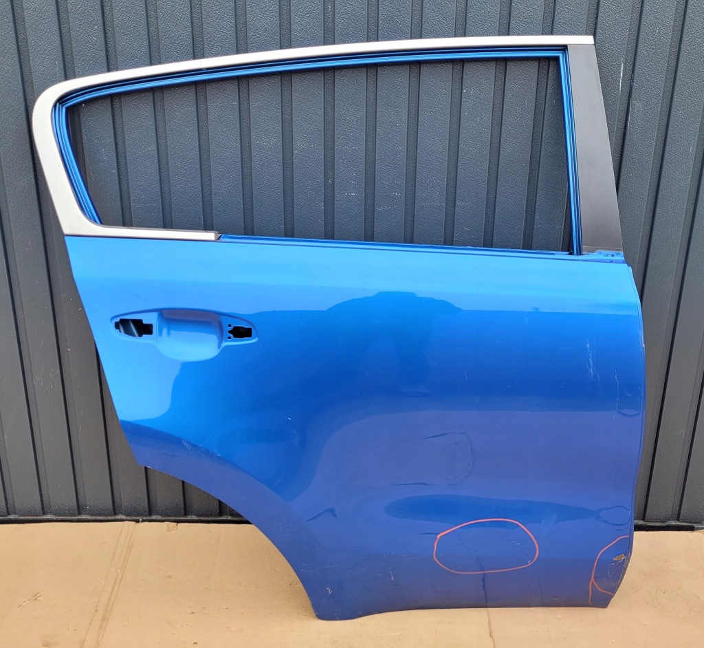 фото №1, Kia sportage iv 4 15- двері правий задня праве задні