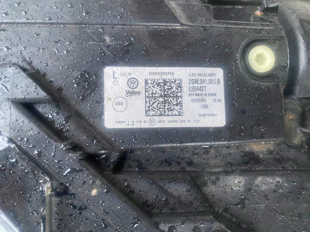 фото №6, Лампа передняя vw t-cross r-line 2024 2gm941006b 2gm941005b комплект