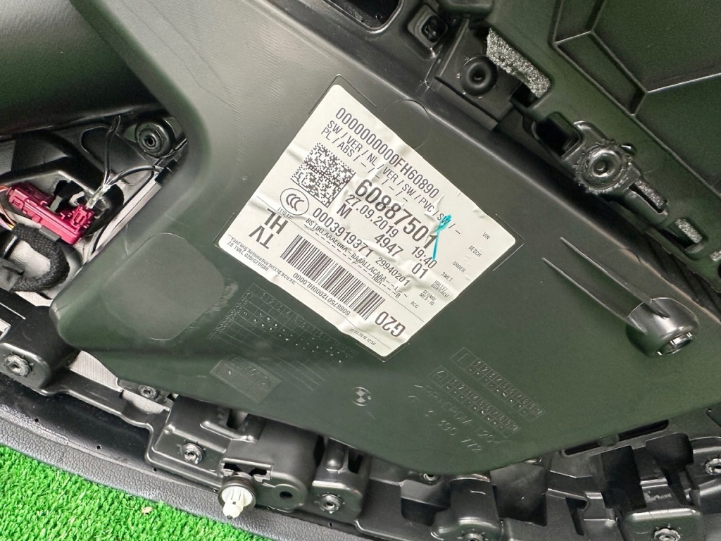 фото №7, Обивка обивка обшивка дверь bmw 3 g20 g21 niebieska нитка