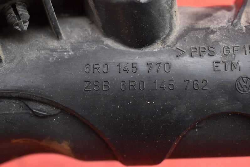 фото №7, Пабтрубок  шланг труба интеркулер 6r0145770 vw polo 5 v 6r 1.6 tdi 75 km 09-15