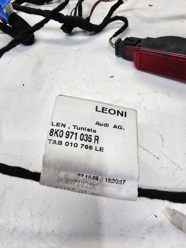 фото №8, Жгут проводка ambiente комплект audi a4 b8 8k0971035r 8k0971036b