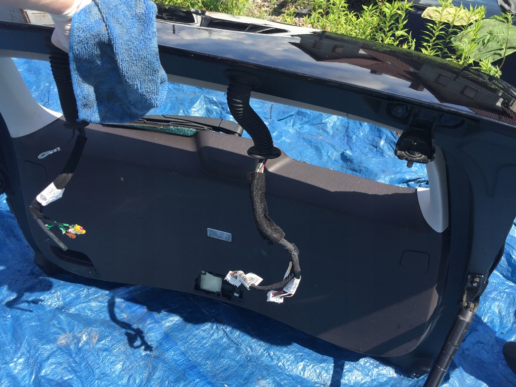 фото №4, Renault espace v 2014- крышка багажника багажника