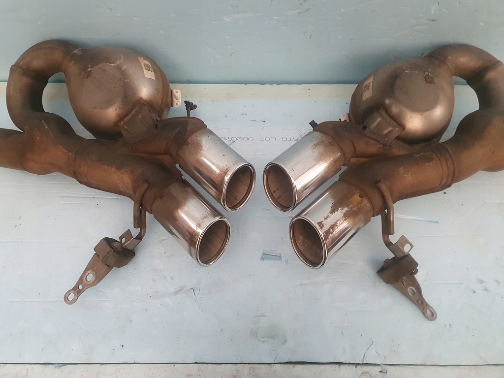 фото №4, Глушники вихлопи активні audi q5 sq5 8r лівий правий