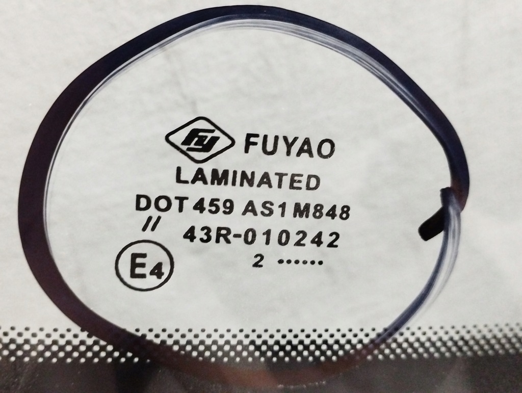 фото №2, Стекло передняя renault megane iv 2016- kam sensr