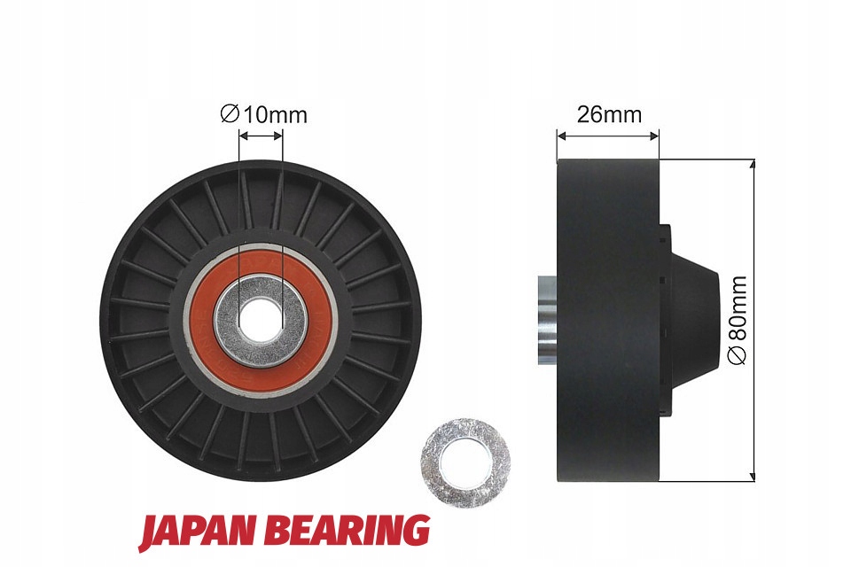 фото №1, Ролик натяжителя ремень многоручейковый alfa romeo 147, 156, gt