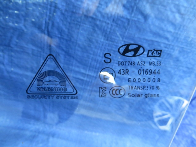 фото №8, Hyundai kona 2019- скло ліва передня