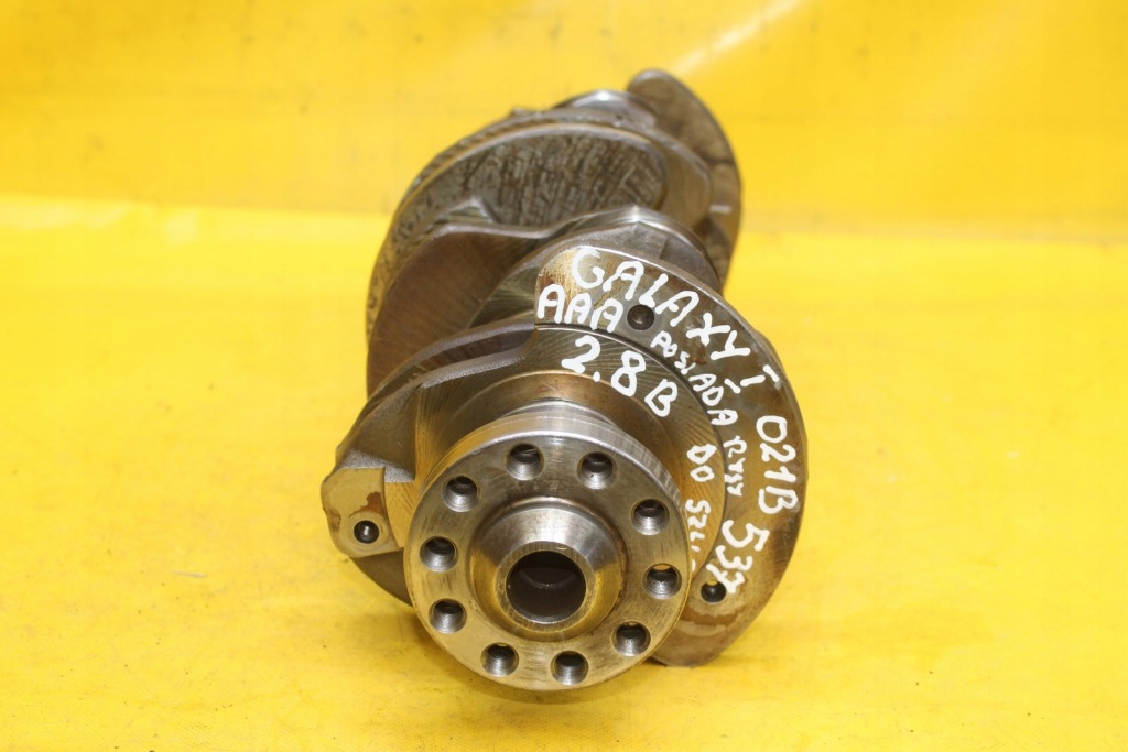 Wał коленчатый ford galaxy 1 vw passat b4 golf 3 2.8 b aaa 021b kx Оригинал