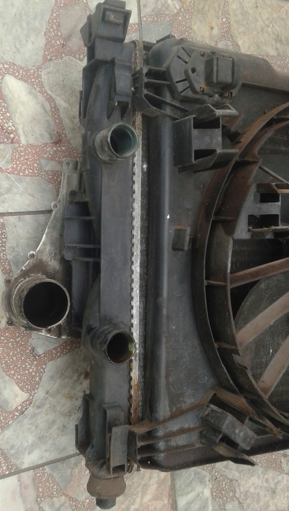 фото №12, Радиатор воды кондиционер вентилятор megane ii 1,9 dci