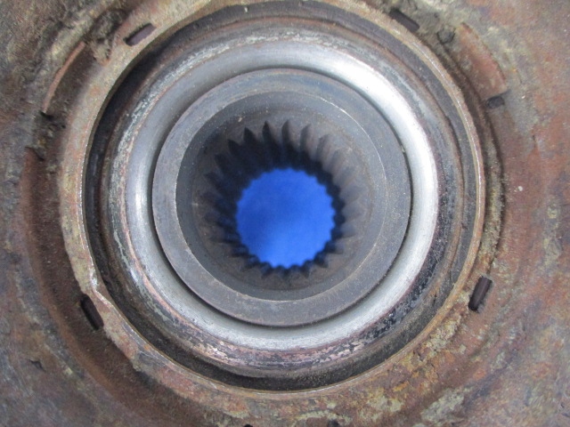 фото №4, Sandero i 1.5dci поворотный кулак левая ступица абс+болты