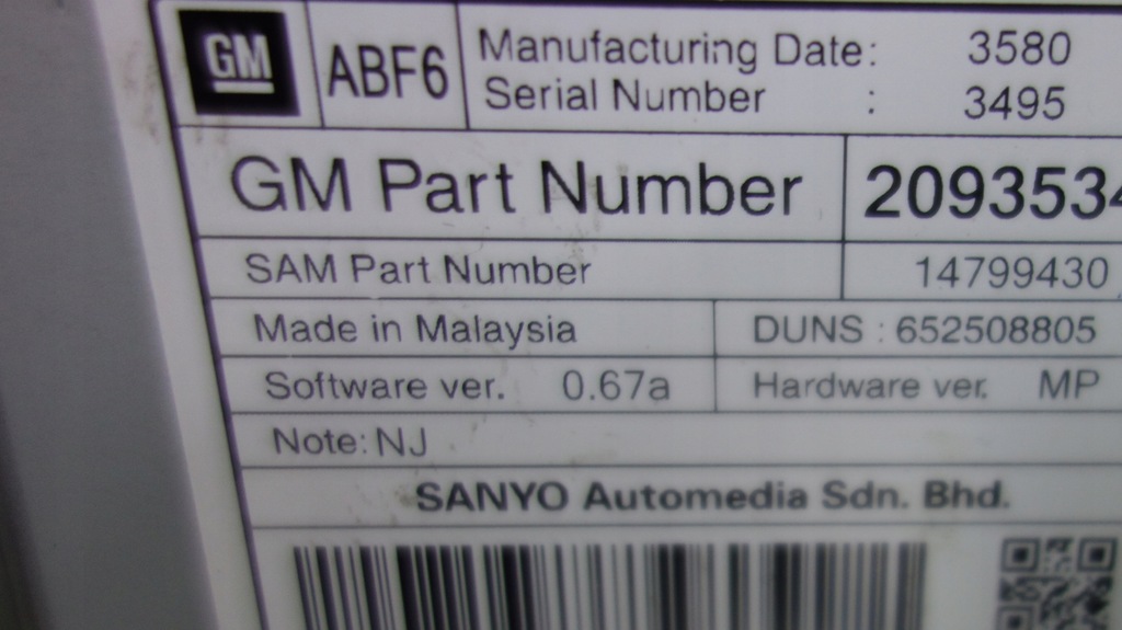 фото №6, Opel insignia считыватель навигация радио 20935346