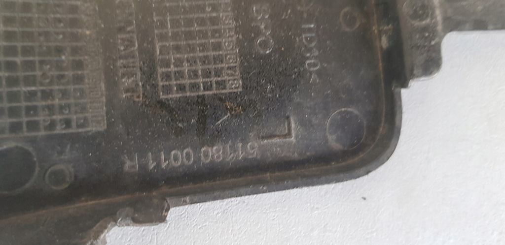 фото №4, Renault fluence заглушка фаркоп перед 511800011r