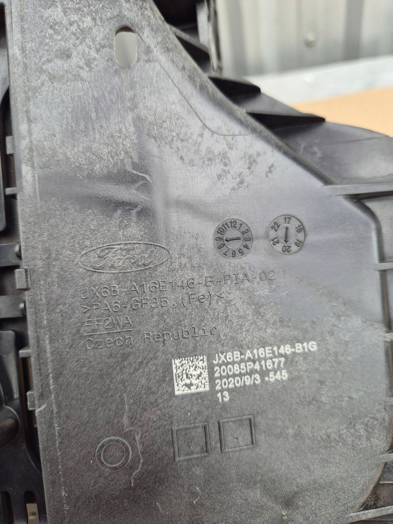 фото №12, Ford focus mk4 iv 18- pas передний жалюзи jx6ba16e146b1g