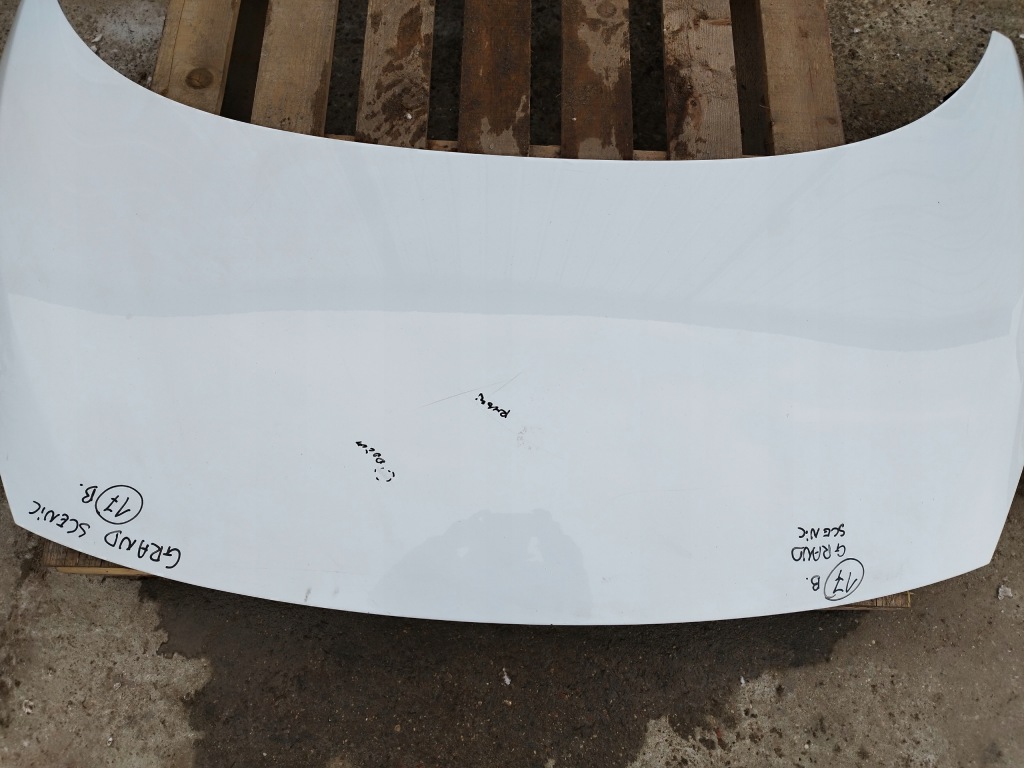 Капот крышка двигателя renault scenic 3 3 рестайлинг  2012-2016 цвет dv369 в Украине