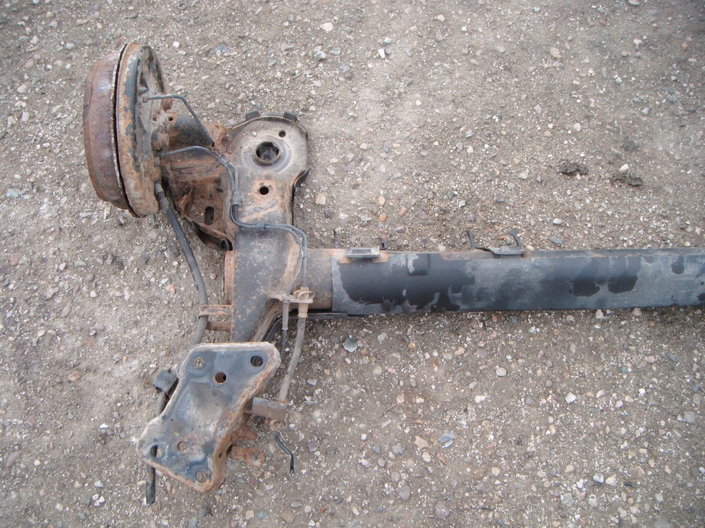 фото №7, Peugeot 207 sw 08-12 oś балка задня