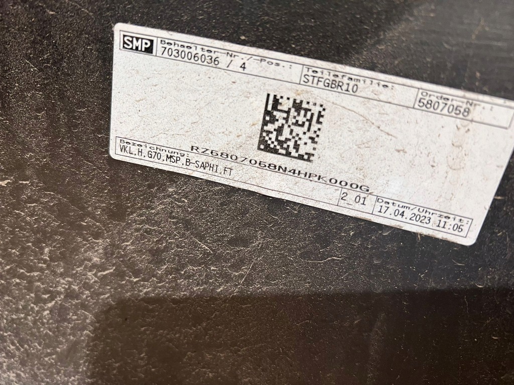 фото №10, Bmw 7 g70 m-pakiet i7 бампер задний задняя