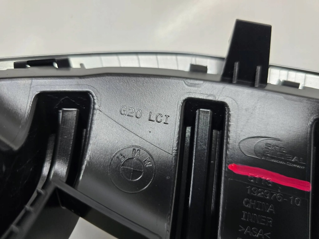 фото №9, Решітка радіатора решітка радіатора решітки радіатора bmw 3 g20 g21 18- satyna перед