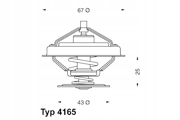 фото №1, Wahler термостат iveco eurocargo