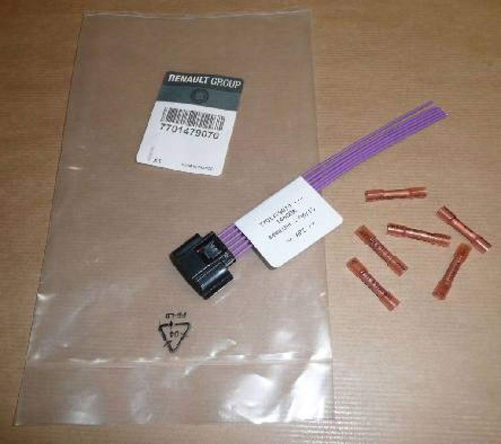 фото №1, Штекер с жгут клапана egr 1.9dci