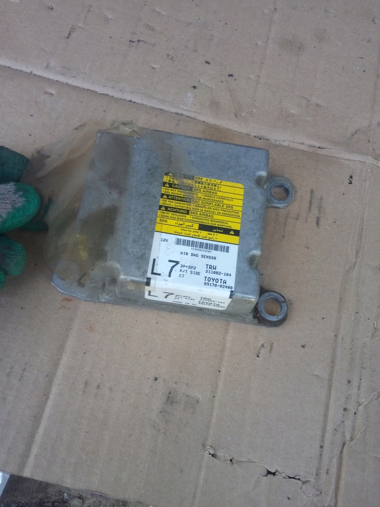 фото №1, Toyota corolla e12 04-07 датчик подушка безопасности europa