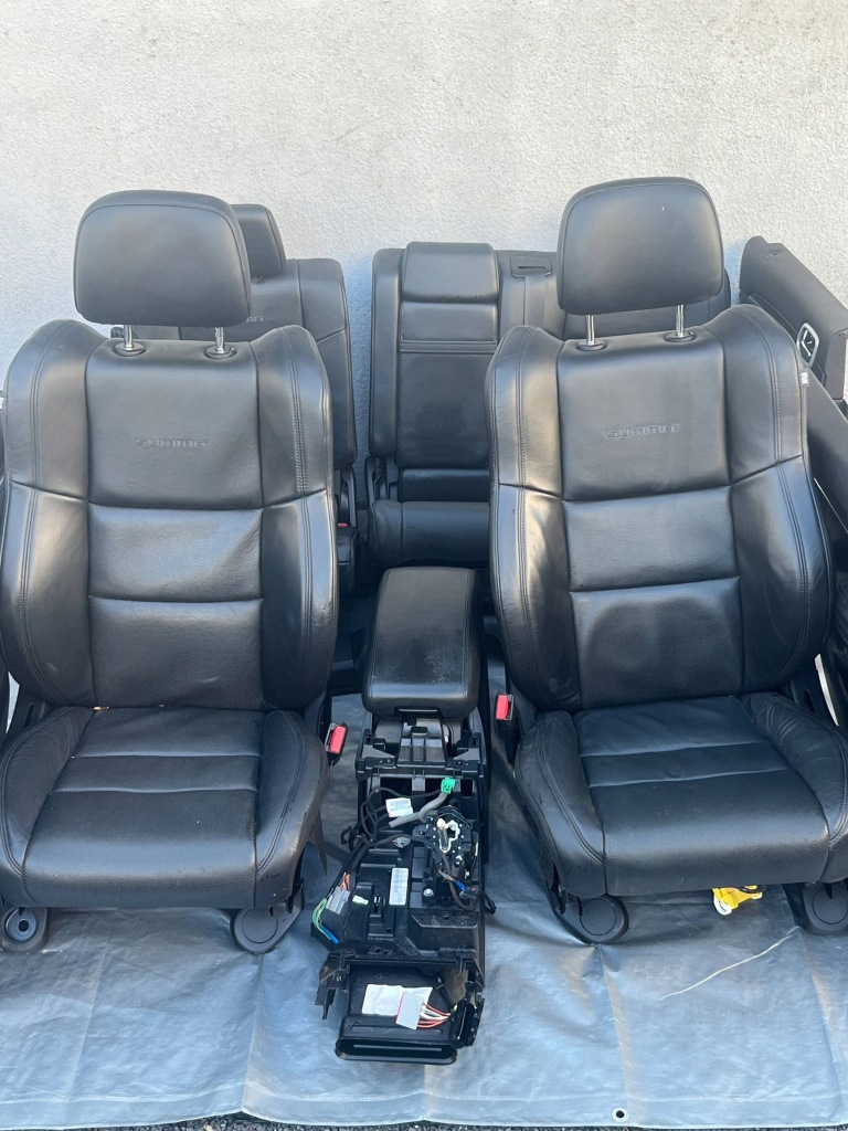 фото №6, Jeep grand cherokee wk2 lift sumit сиденья заднее сиденье обшивки 2017-