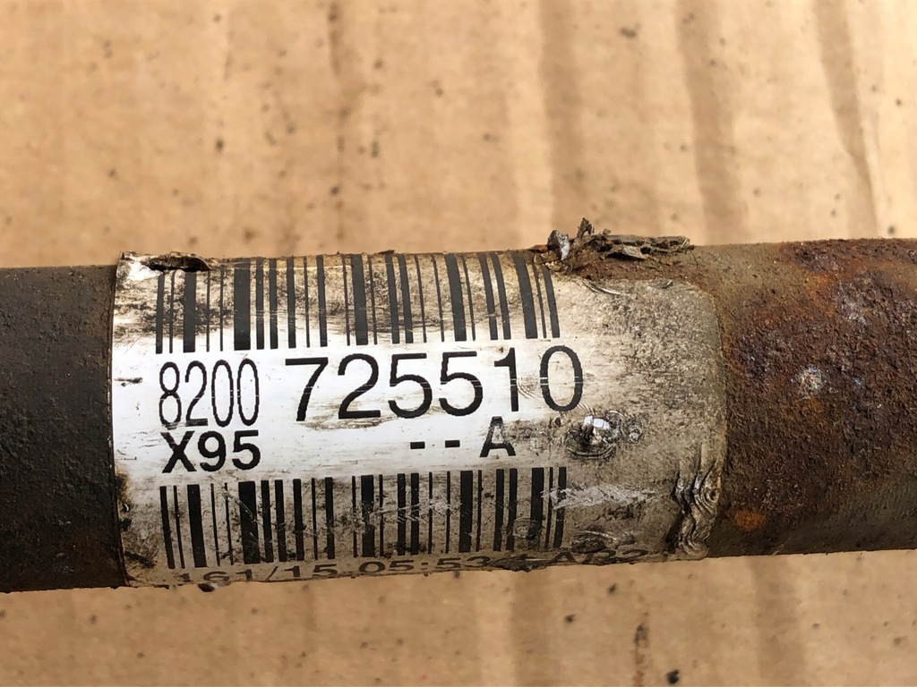 фото №5, Привідний вал ліва reanult megane iii 8200725510