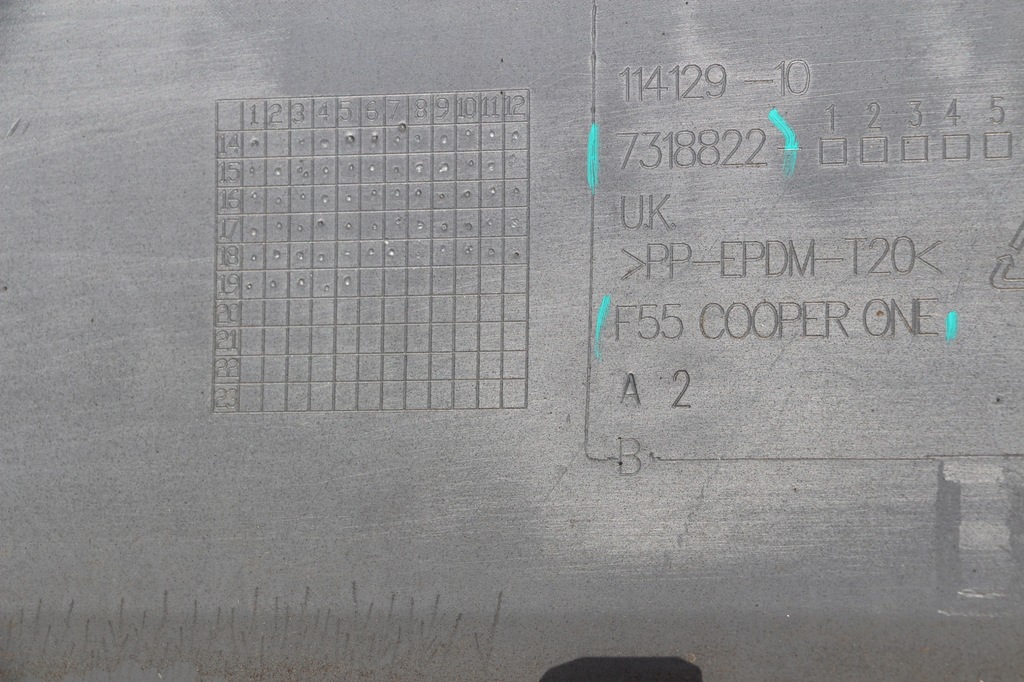 фото №13, Mini cooper one f55 бампер задня задній 5d 2014-21