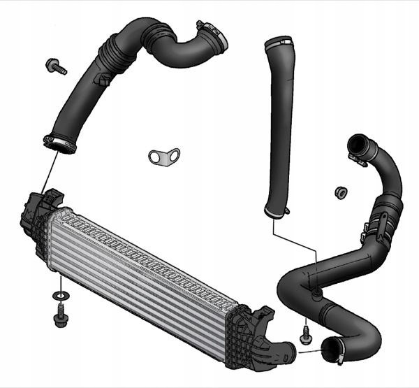 фото №2, Шланг труба інтеркулер volvo c30 c70 s40 v50 2d