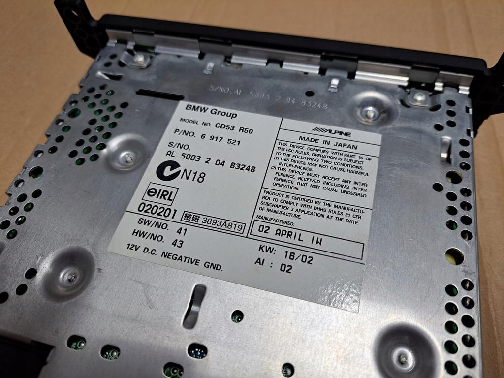 фото №7, Радіо cd mini cooper cd53 r50 6917521