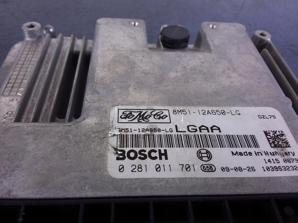 фото №4, Ford focus mk2 1.6 tdci бортовой компьютер блок управления двигателя