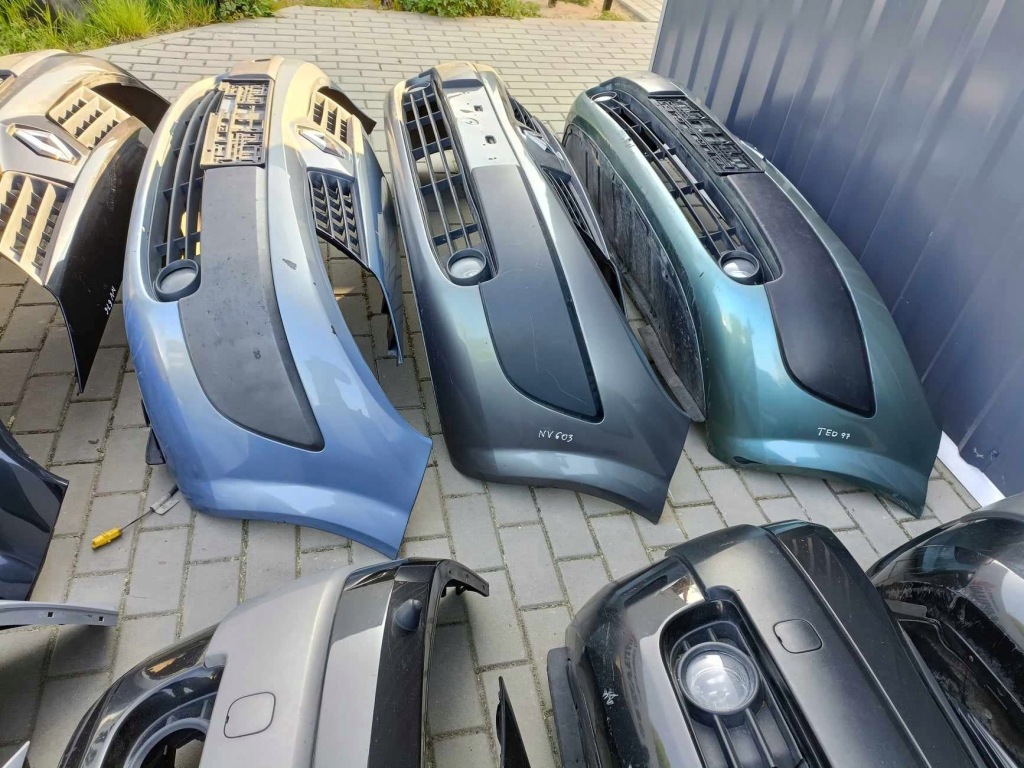 фото №7, Бампер передній перед scenic 2 ii megane ll model 2002 - 2005 різні кольори