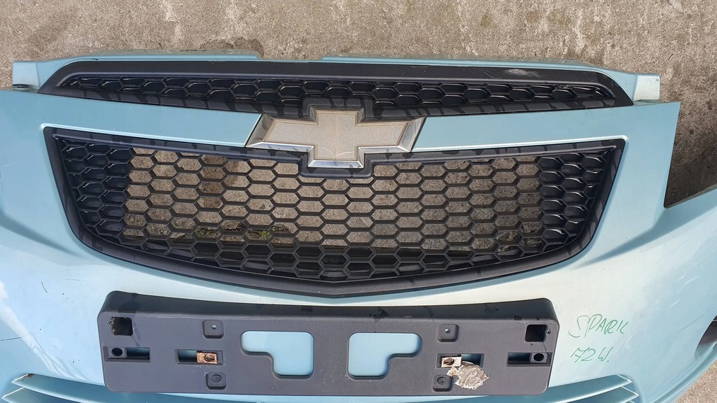 фото №8, Chevrolet spark m300 09-12 бампер передний перед $