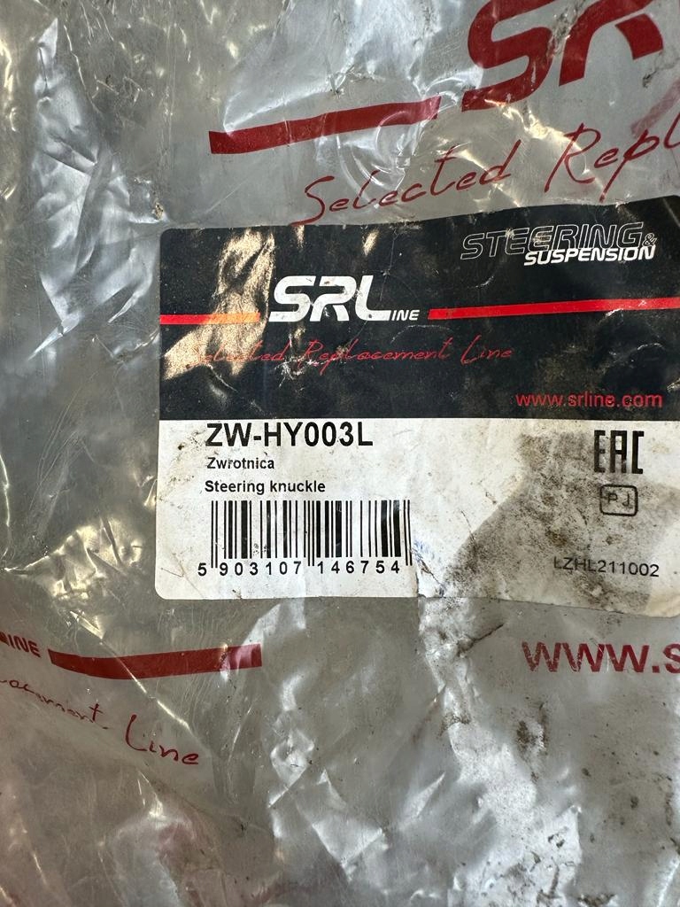 фото №1, Поворотный кулак левый перед 1.7 crdi hyundai ix35 09-15r