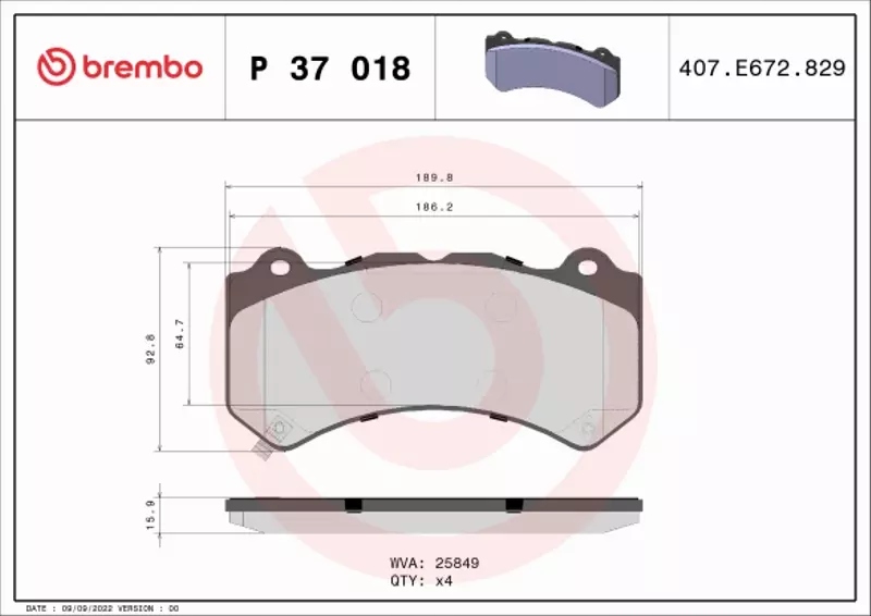 фото №6, Brembo тормозные диски+ тормозные колодки перед nissan gt-r 35 r35 nismo 390mm