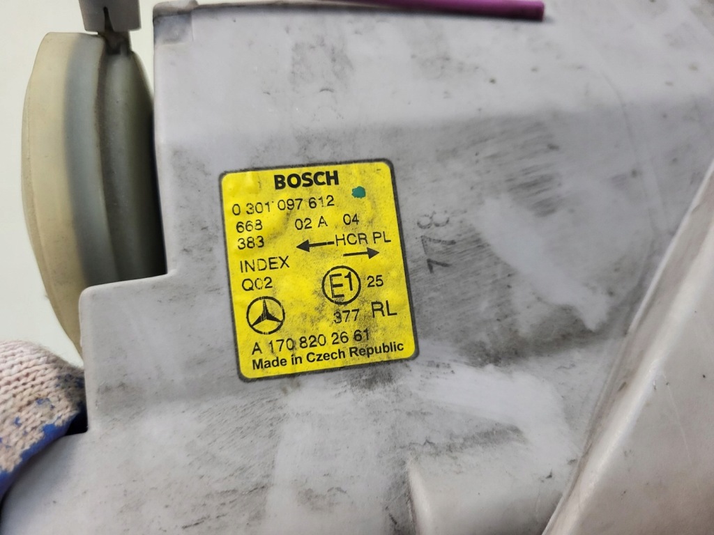 фото №13, Mercedes slk r170 lift лампа правый перед правая передняя uk