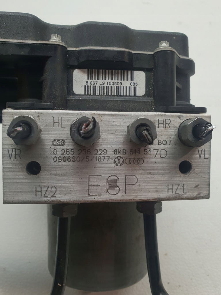 фото №6, Audi a4 allroad b8 8k 08-11 насос тормозная abs esp 8k9907379b 8k9614517d