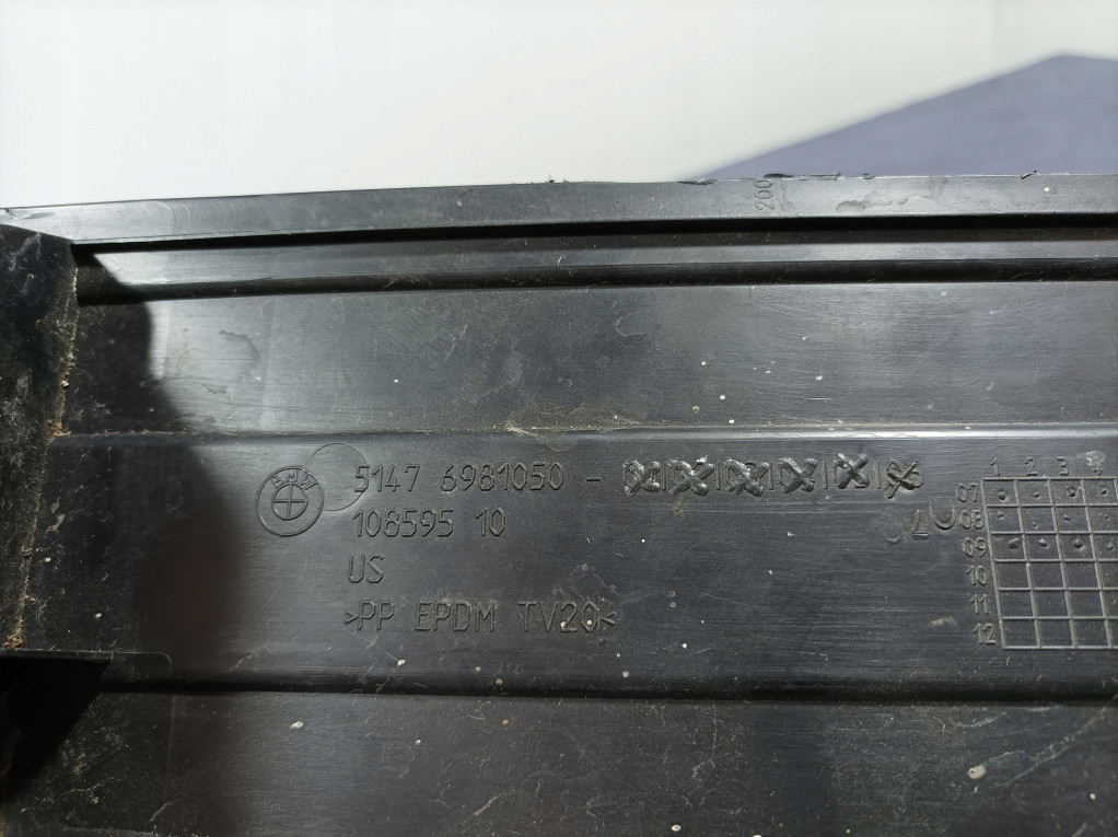 фото №8, Bmw x6 e71 бардачок ниша багажника 6981050